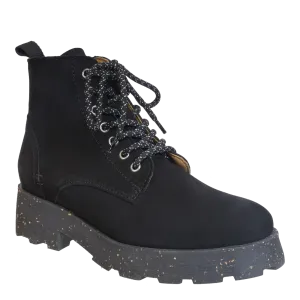 OTBT - IMMERSE in BLACK Heeled Cold Weather Boots