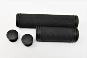 Pair GT Bike Handlebar Grips Two Sizes Twist Grip 85 & 130mm Open End Non Slip