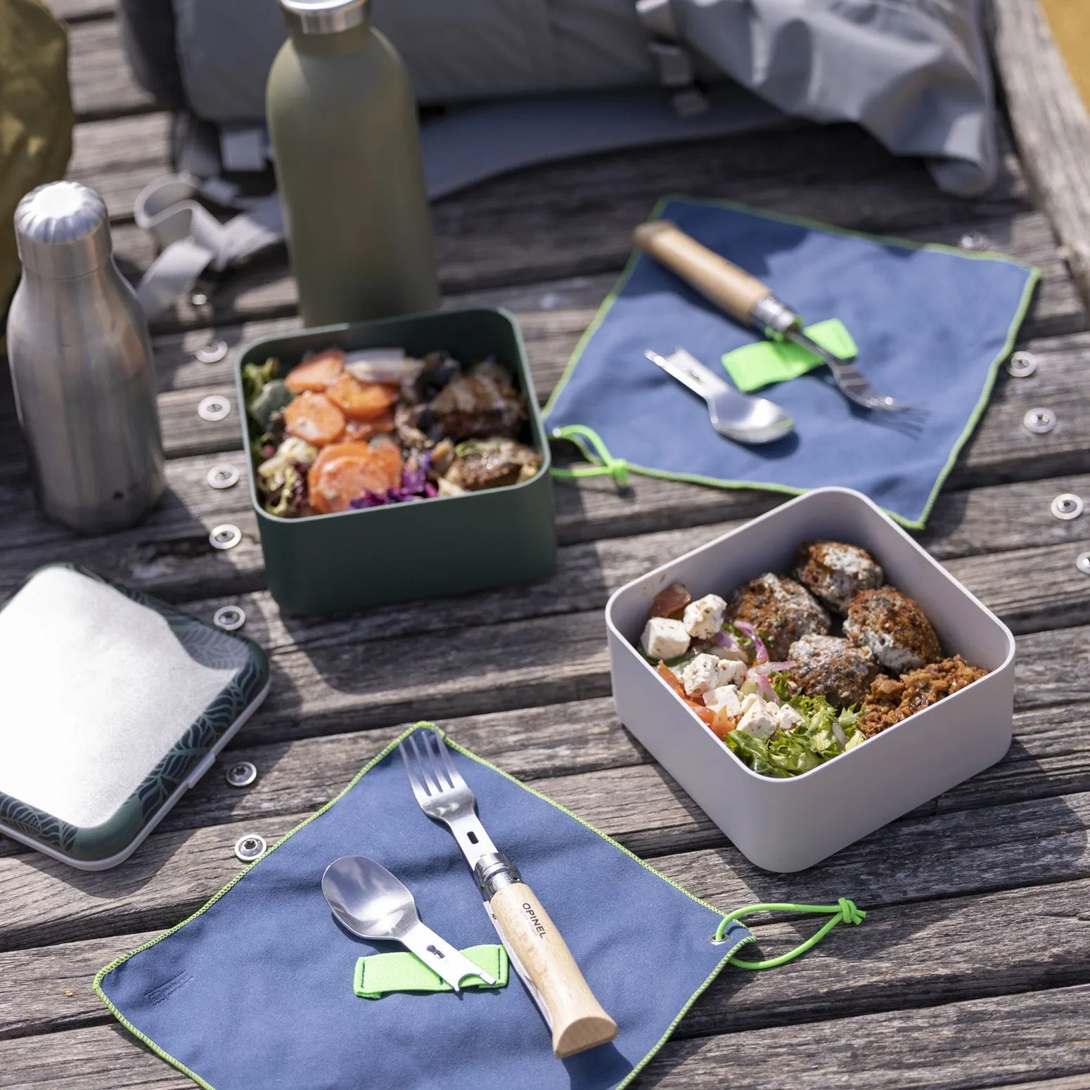 Picnic  Cutlery Complete Set with No.08 Folding Knife