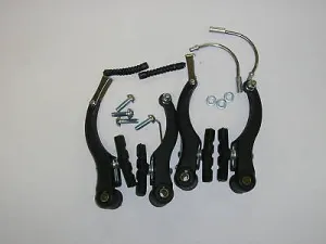 PR OF V BRAKE CALIPERS FOR MOUNTAIN BIKE-ANY BIKE WITH CANTI BOSSES FRONT & REAR