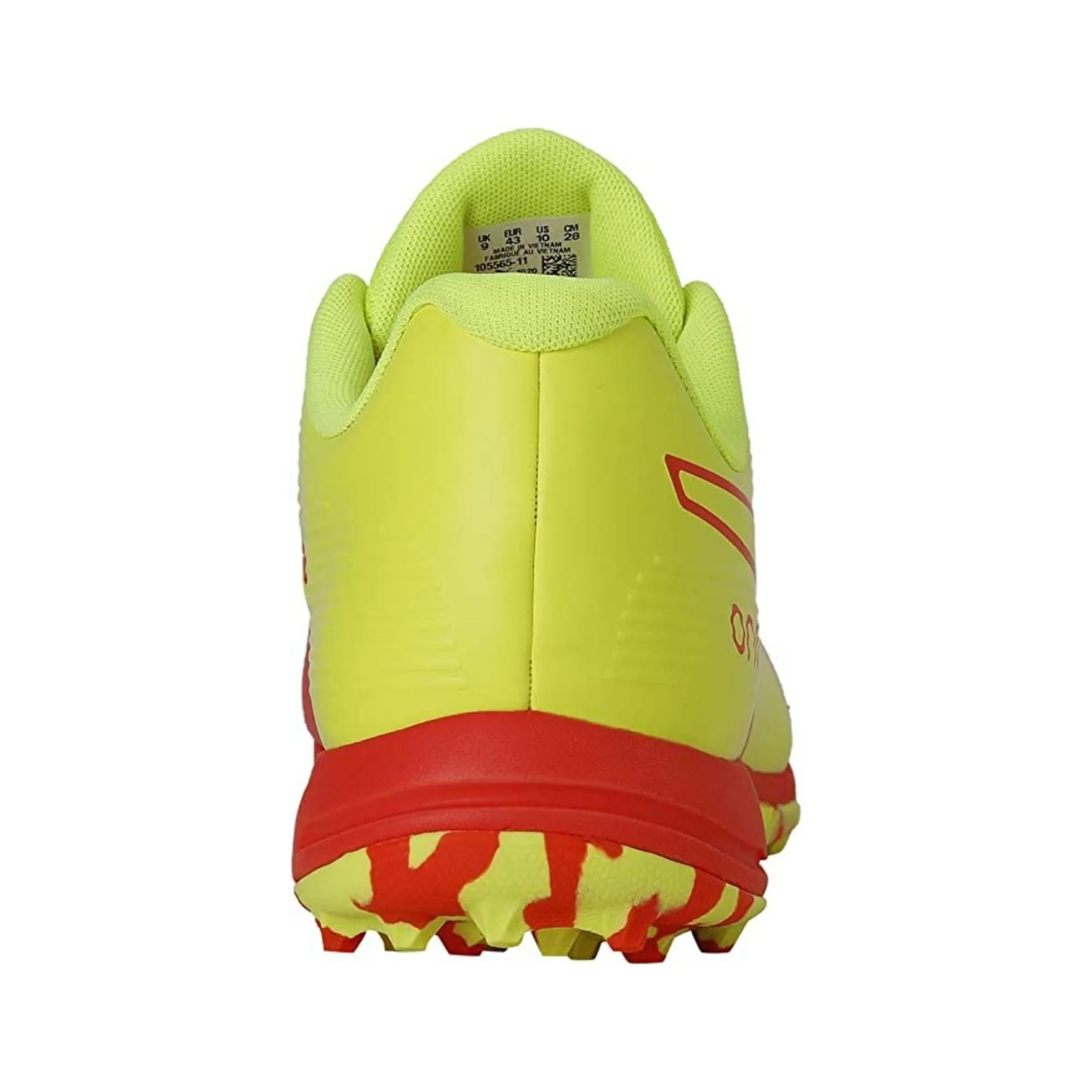 Puma Cricket Shoes One 8, Red/Yellow