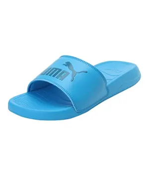 Puma Unisex Baby Popcat 20 Jr Dresden Digi-Blue Slide-5 Kids UK (37201709)