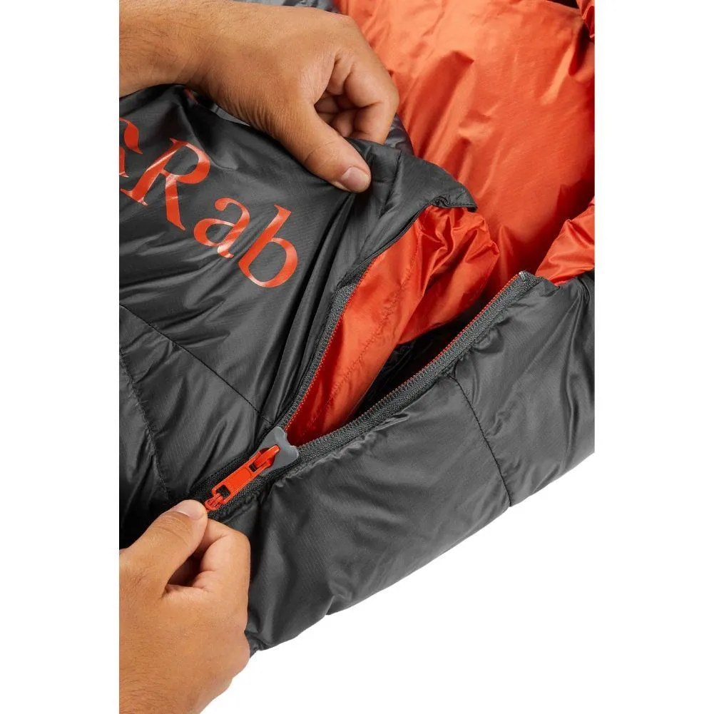 Rab Ascent 500 Down Sleeping Bag - Regular Wide (Graphene)