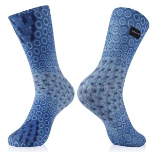 RANDY SUN 2.12oz Ultra Thin Breathable Waterproof Socks Mid Calf Quick Dry