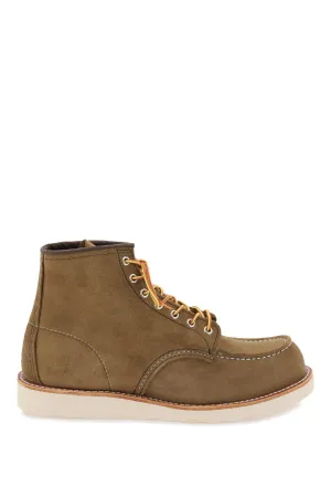 Red wing shoes classic moc ankle boots