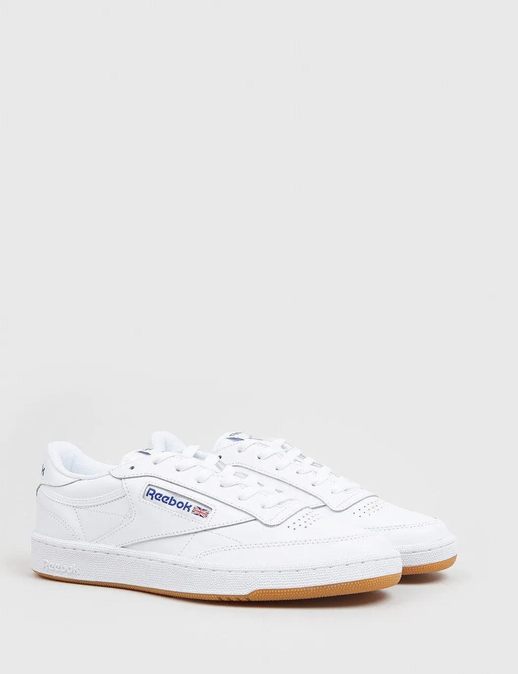 Reebok Club C 85 (AR0459) - White/Royal Blue/Gum