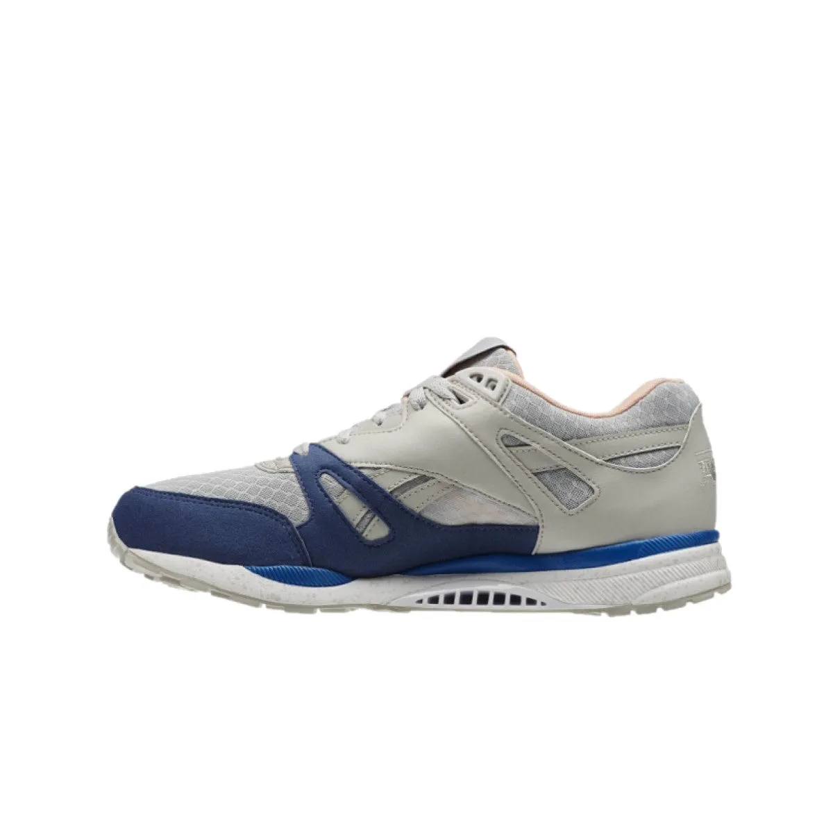 REEBOK V72644 VENTILATOR CLSHX JR'S (Medium) Steel/Blue Leather/Mesh Running Shoes