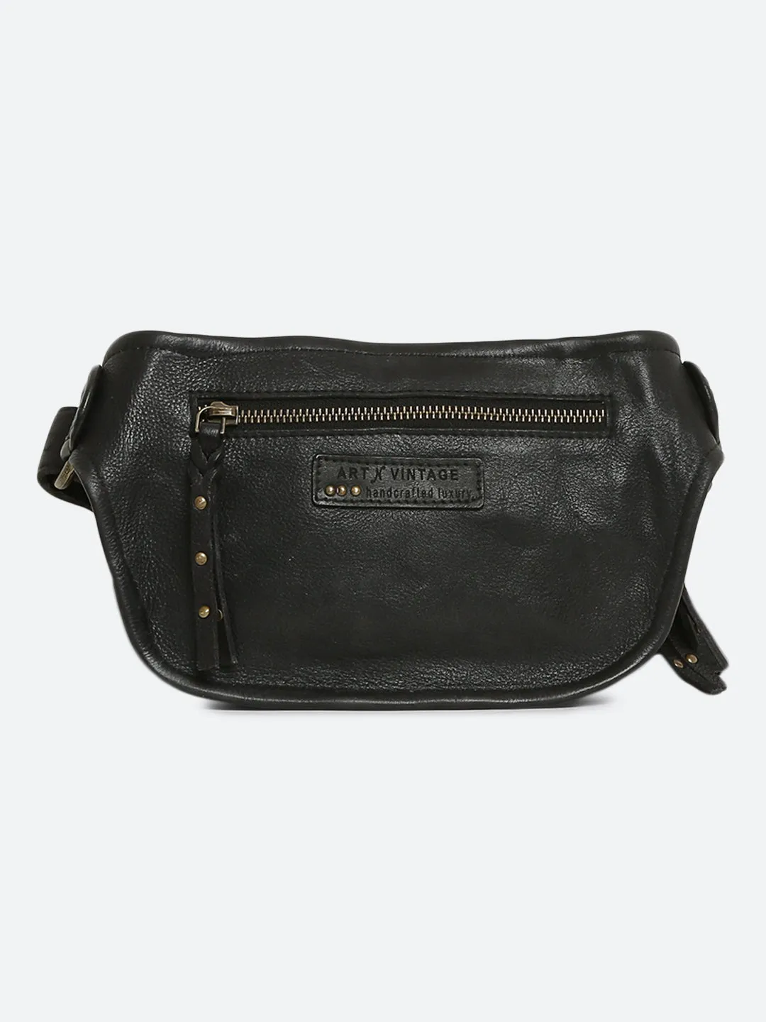 Road Master: Dual Color Biker Belt Waist Bag