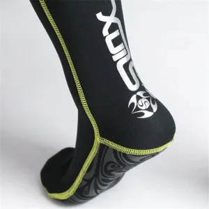 SLINX 1130 3mm Neoprene Cold Protection Diving Socks Super Elastic Non-slip Diving Fins Anti-wear Socks, Size:L (42-43)