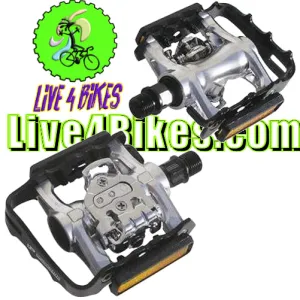 SPD double sided Pedals 9/16 SPD/Regular Alloy - Live 4 bikes