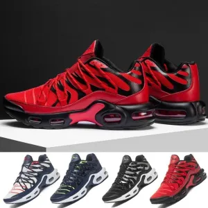 Sports shoes men's shoes large size flying shoes breathable