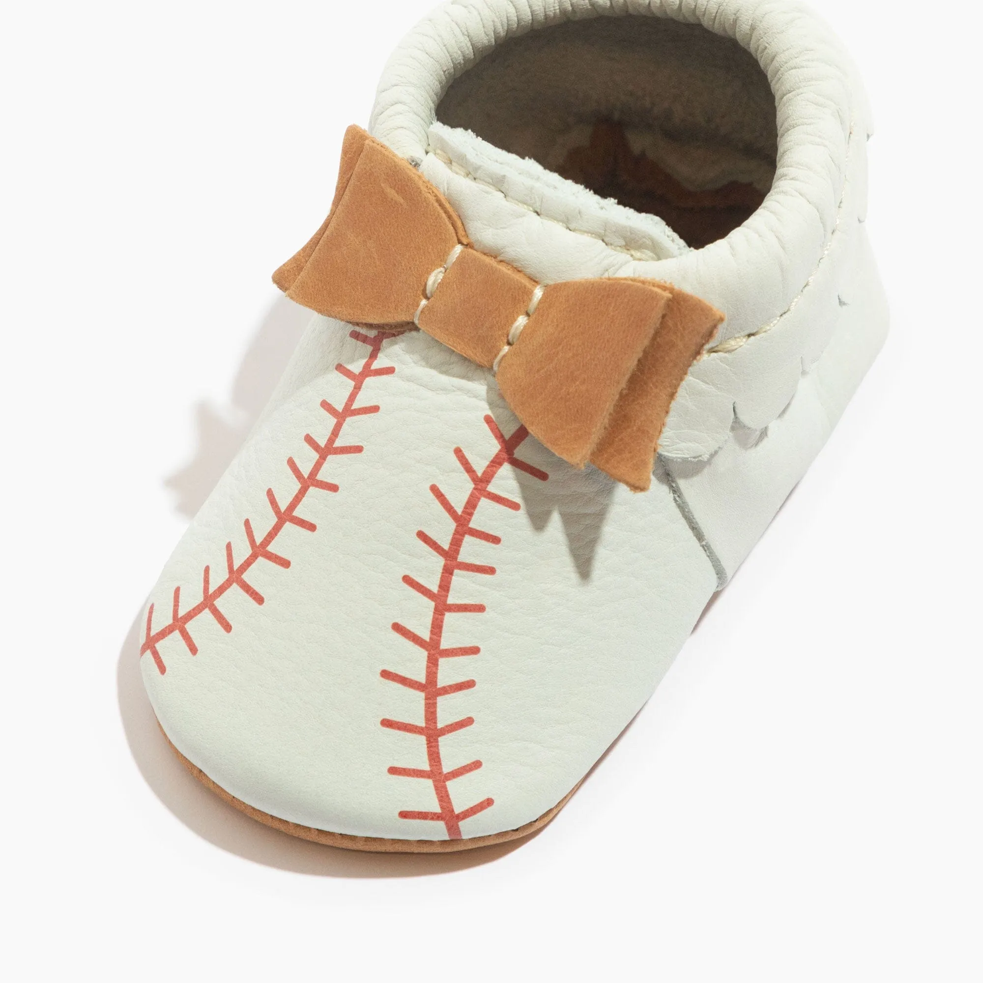 Spring Training Bow Baby Shoe