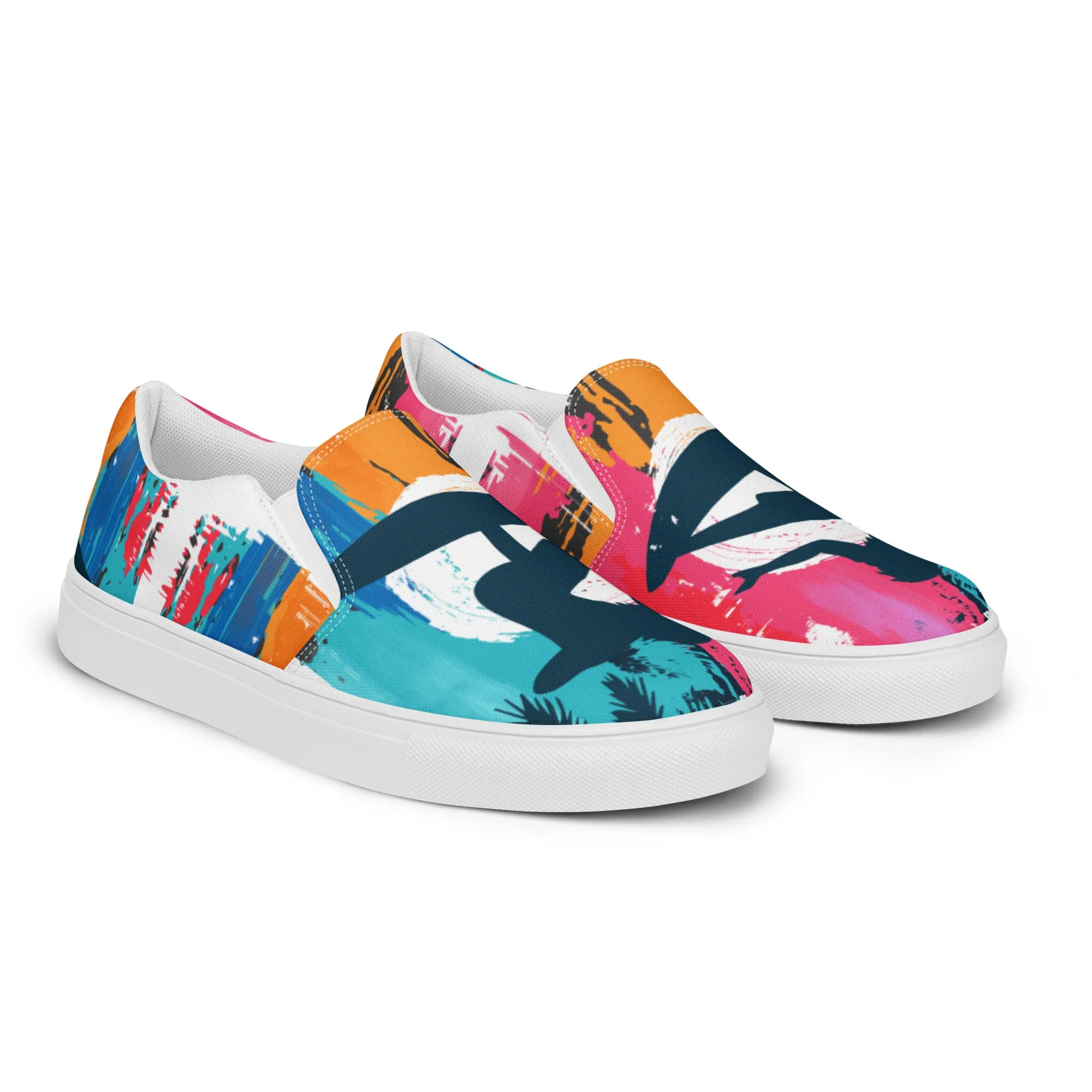 Summer Surfer Women’s slip-on canvas shoes