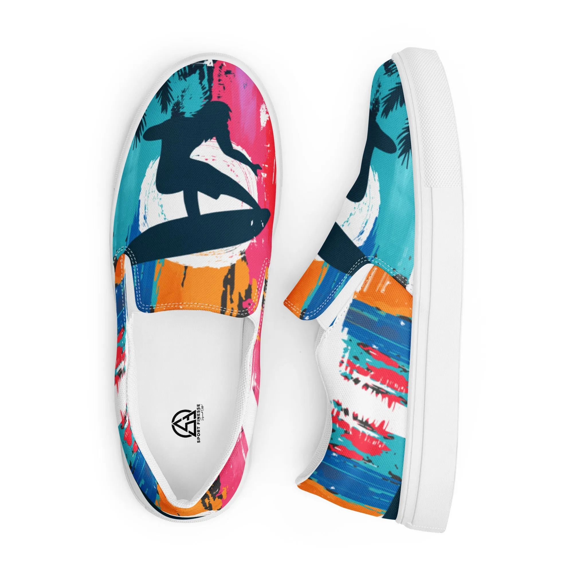 Summer Surfer Women’s slip-on canvas shoes