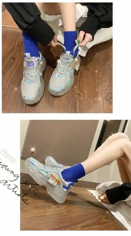 Transparent Sneakers Shoes