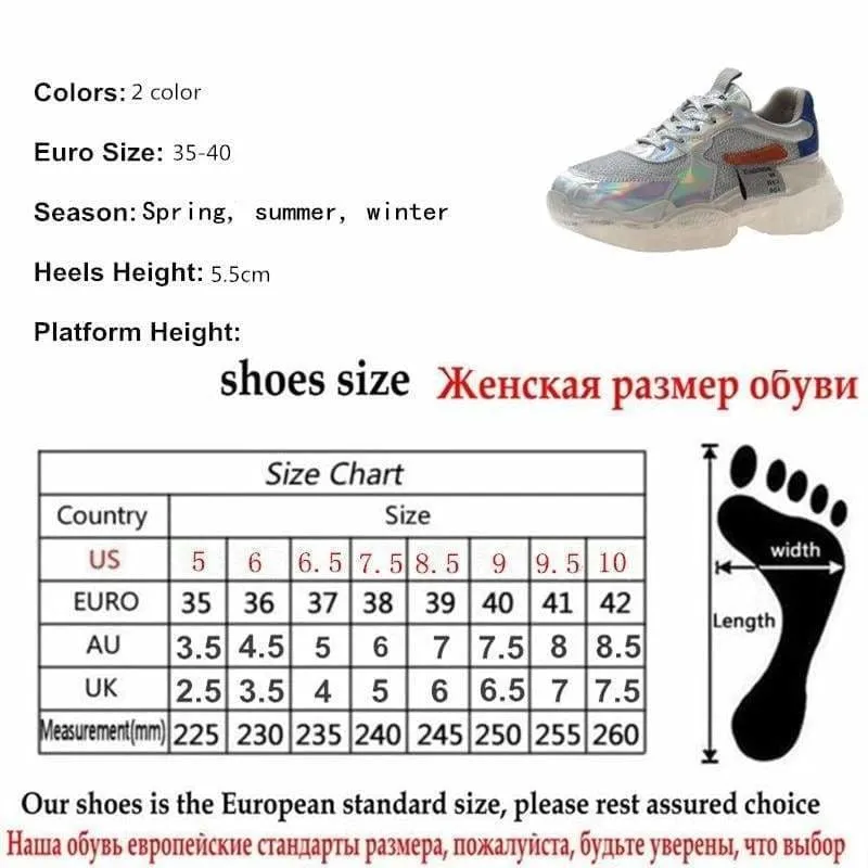 Transparent Sneakers Shoes