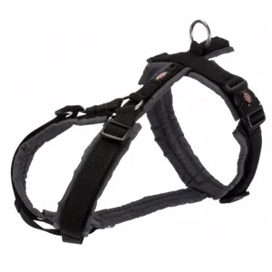 Trixie Premium Trekking Harness - Black & Grey