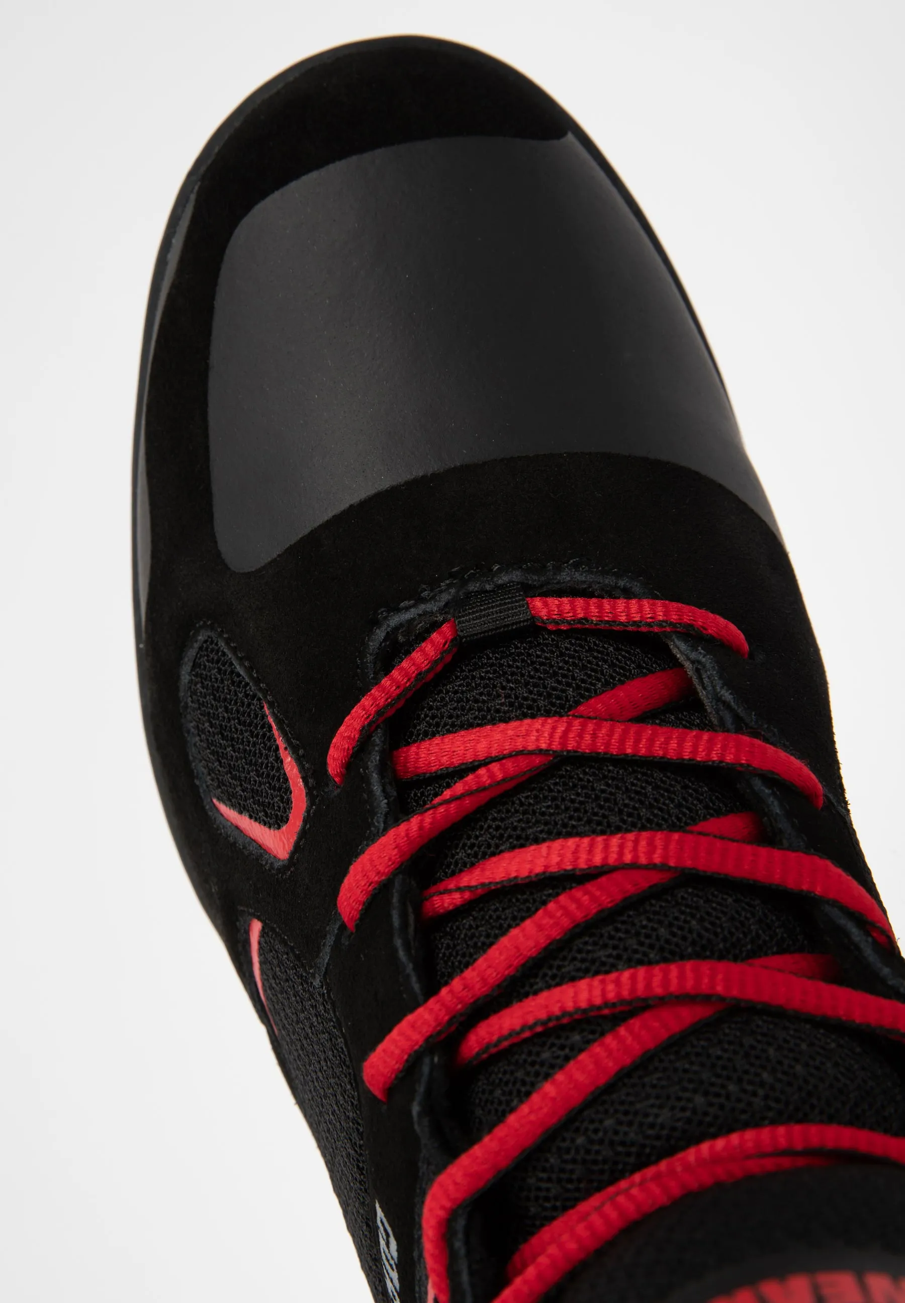 Troy High Tops - Black/Red