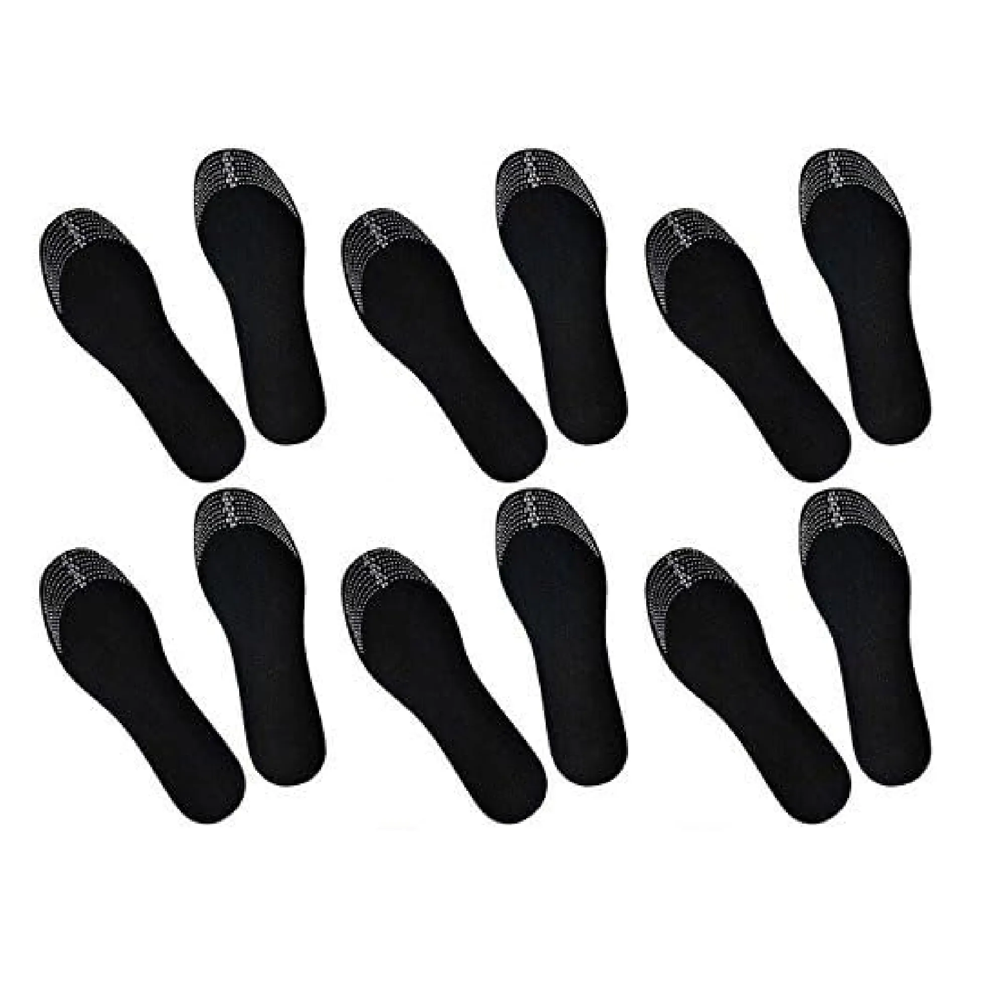 TUUFUN Wetness and Odor Absorbing Activated Charcoal Shoe Insoles to Naturally Kill Off Smelly Cause (6)