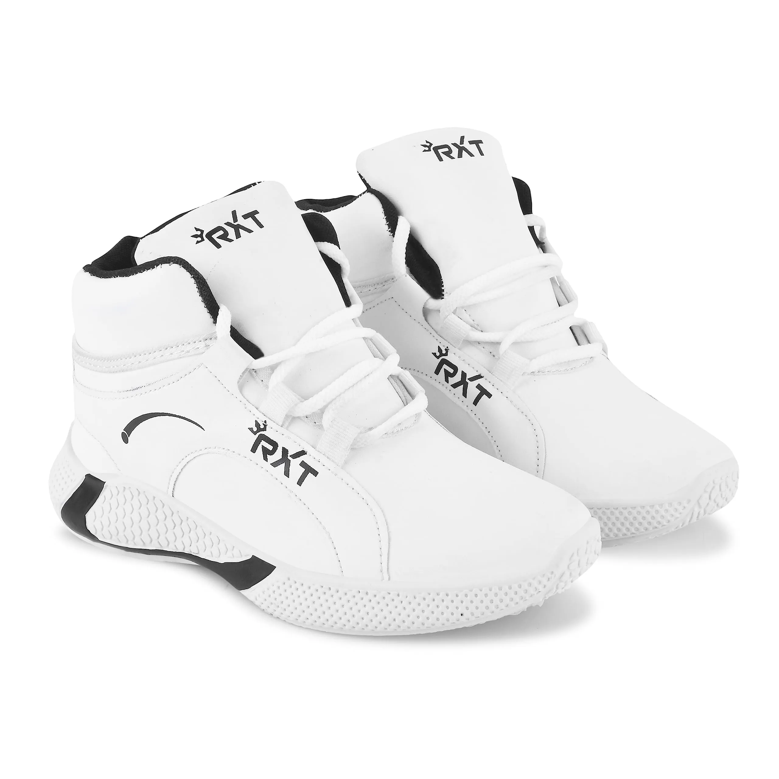 Tway Shoes for Boys White Sneakers with lace | Formals Sneakers for Kids Boys