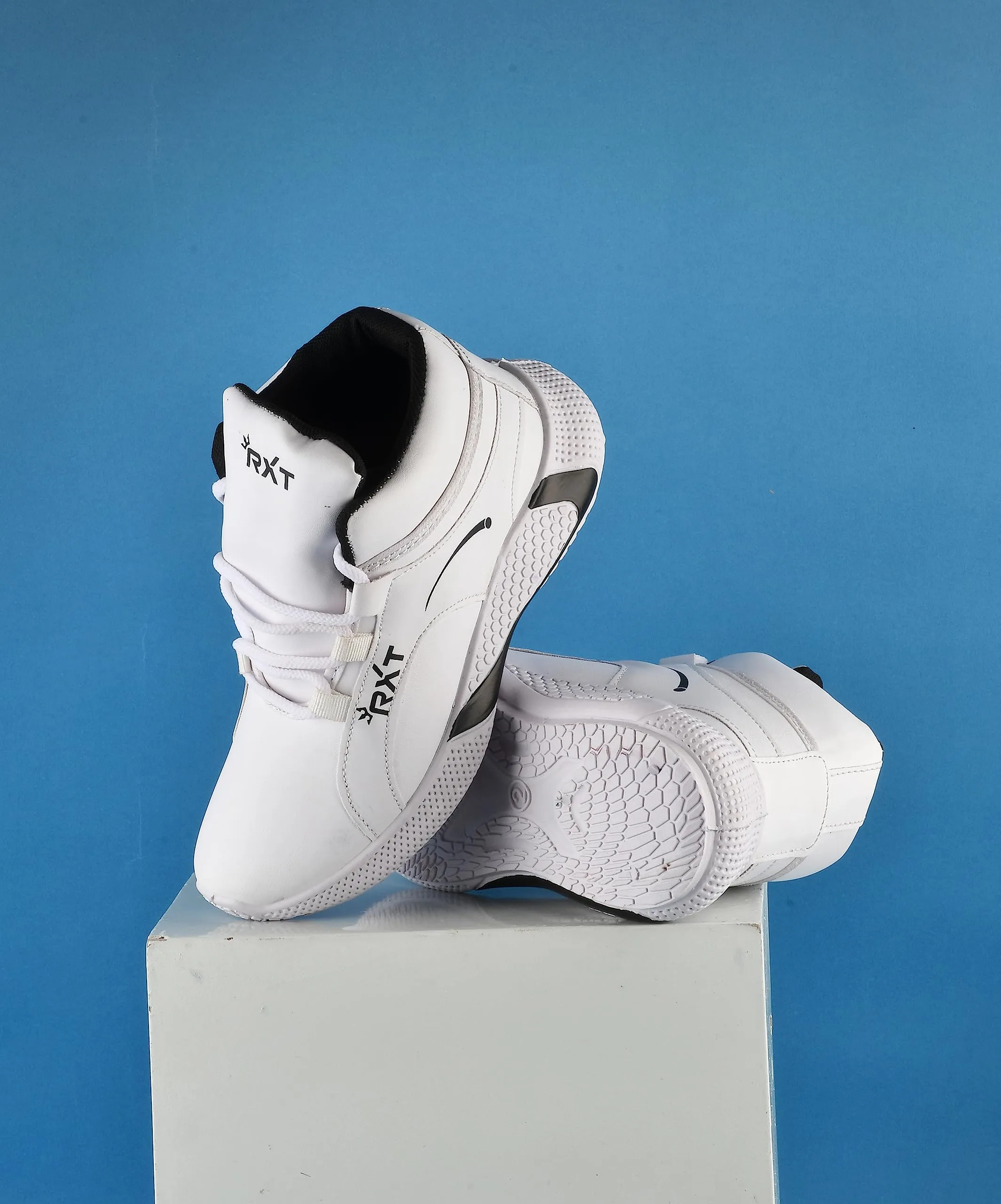 Tway Shoes for Boys White Sneakers with lace | Formals Sneakers for Kids Boys