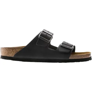 Unisex Birkenstock Arizona Black Oiled Leather