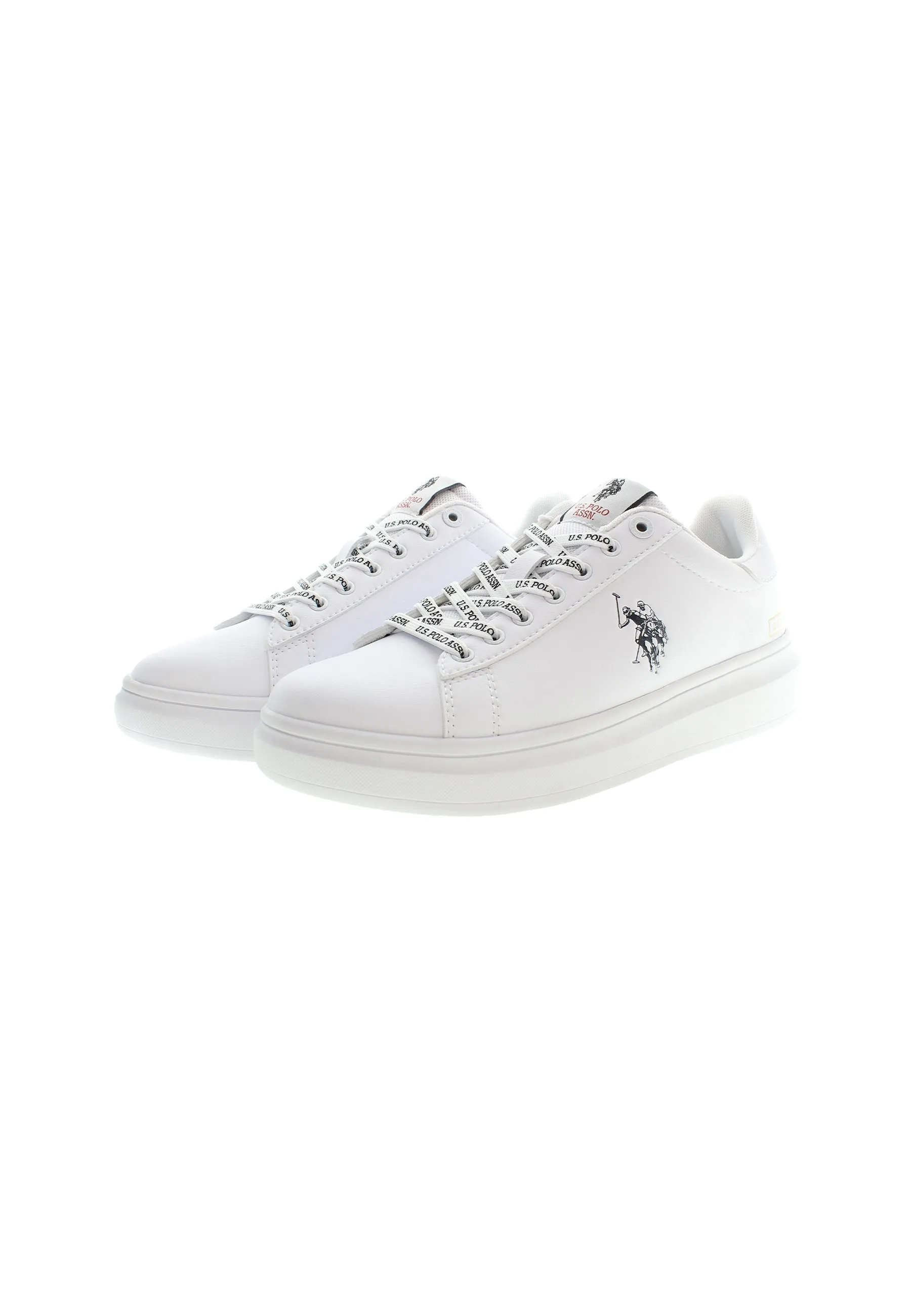 US POLO MENS SHOES WITH PHYLON SOLE IN WHITE