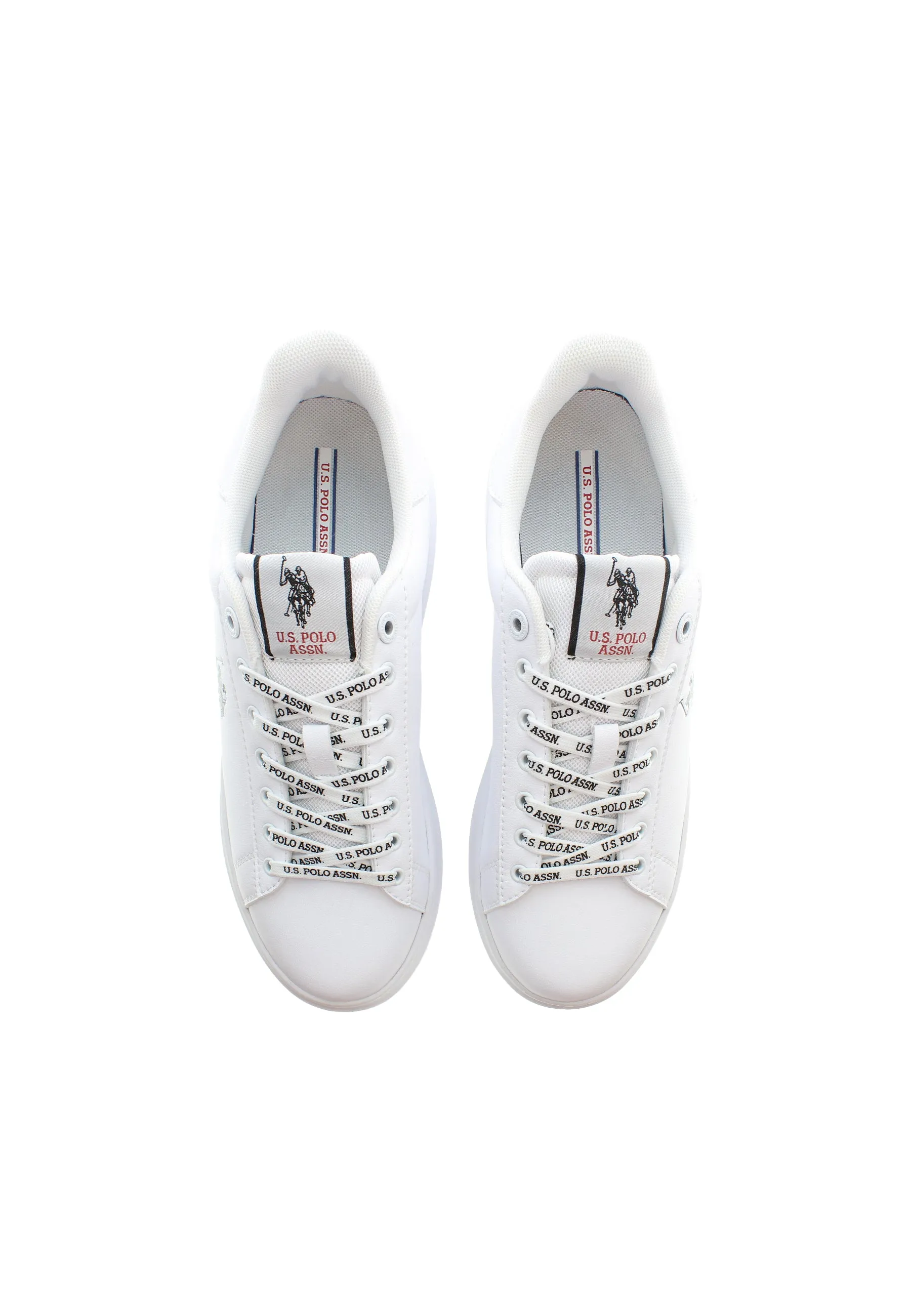 US POLO MENS SHOES WITH PHYLON SOLE IN WHITE