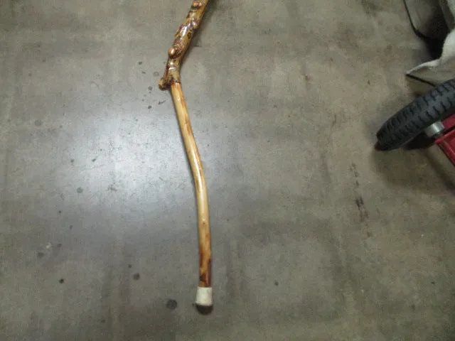 Used Wood Man-Made Trekking Pole