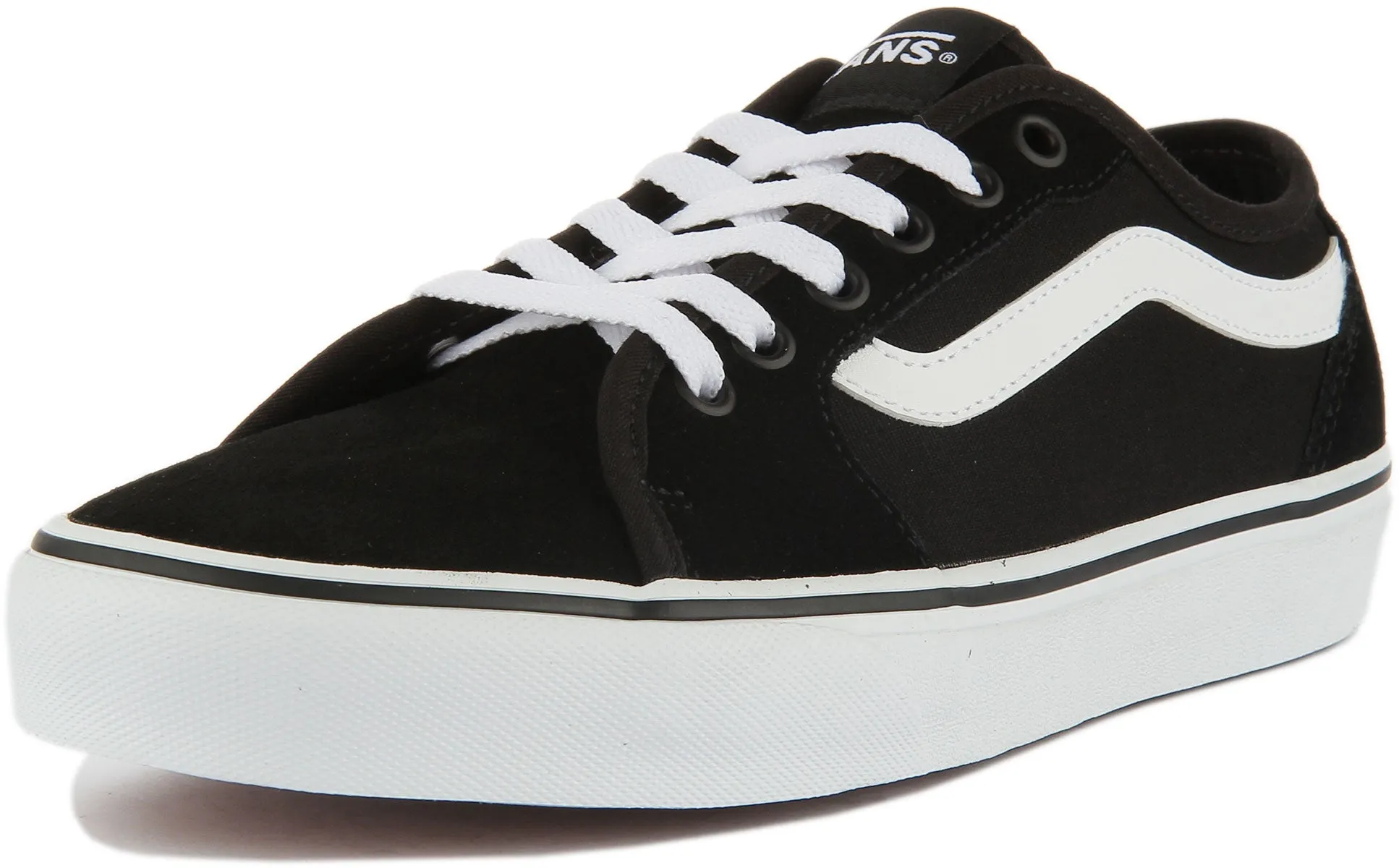 Vans Filmore Decon In Black White For Men