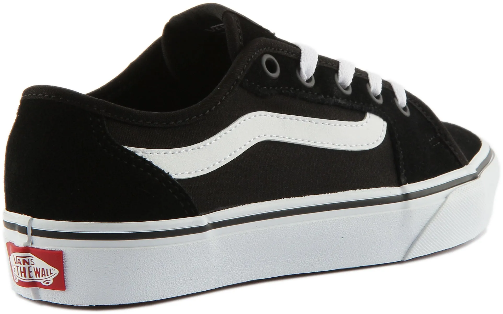 Vans Filmore Decon In Black White For Women