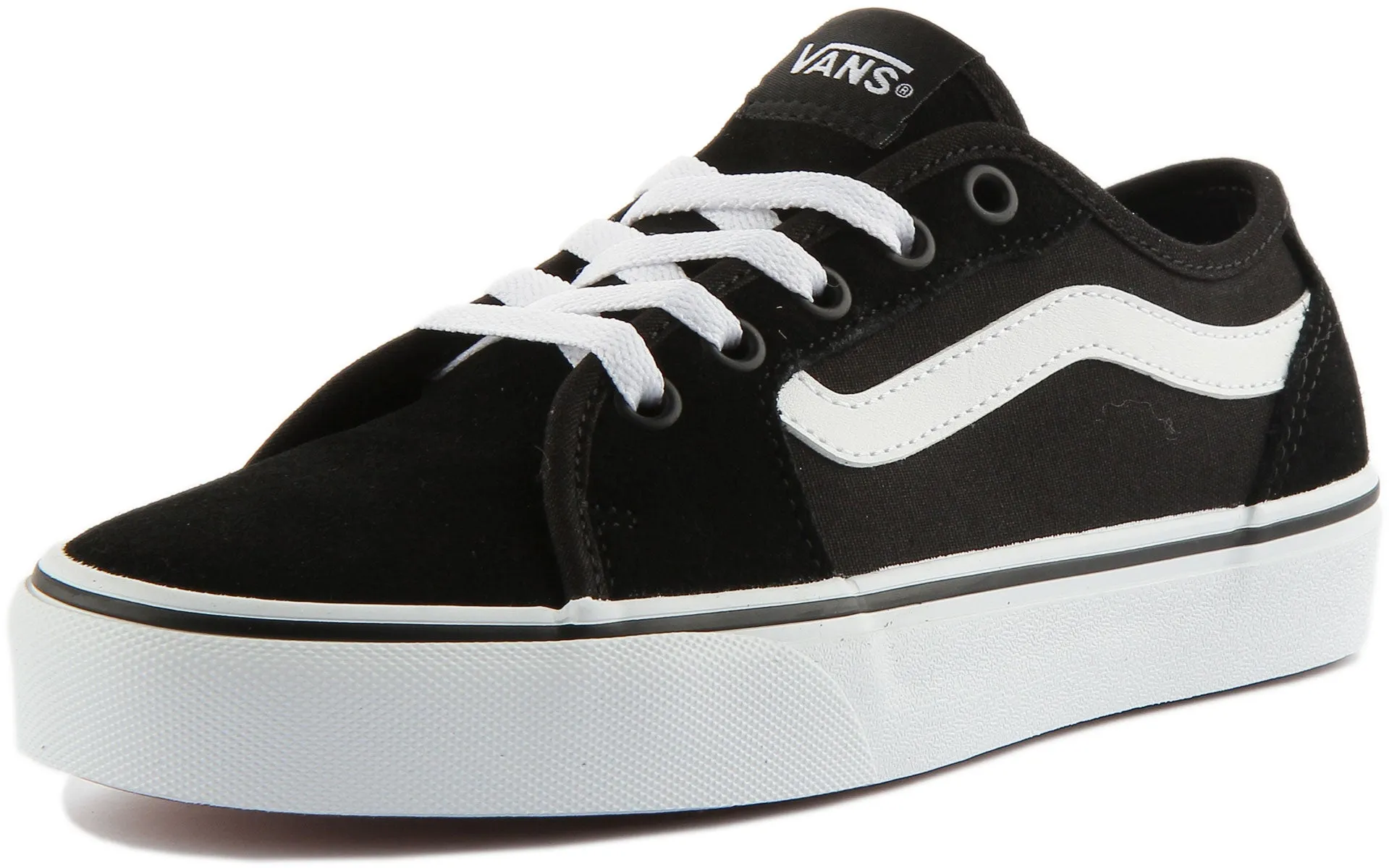 Vans Filmore Decon In Black White For Women