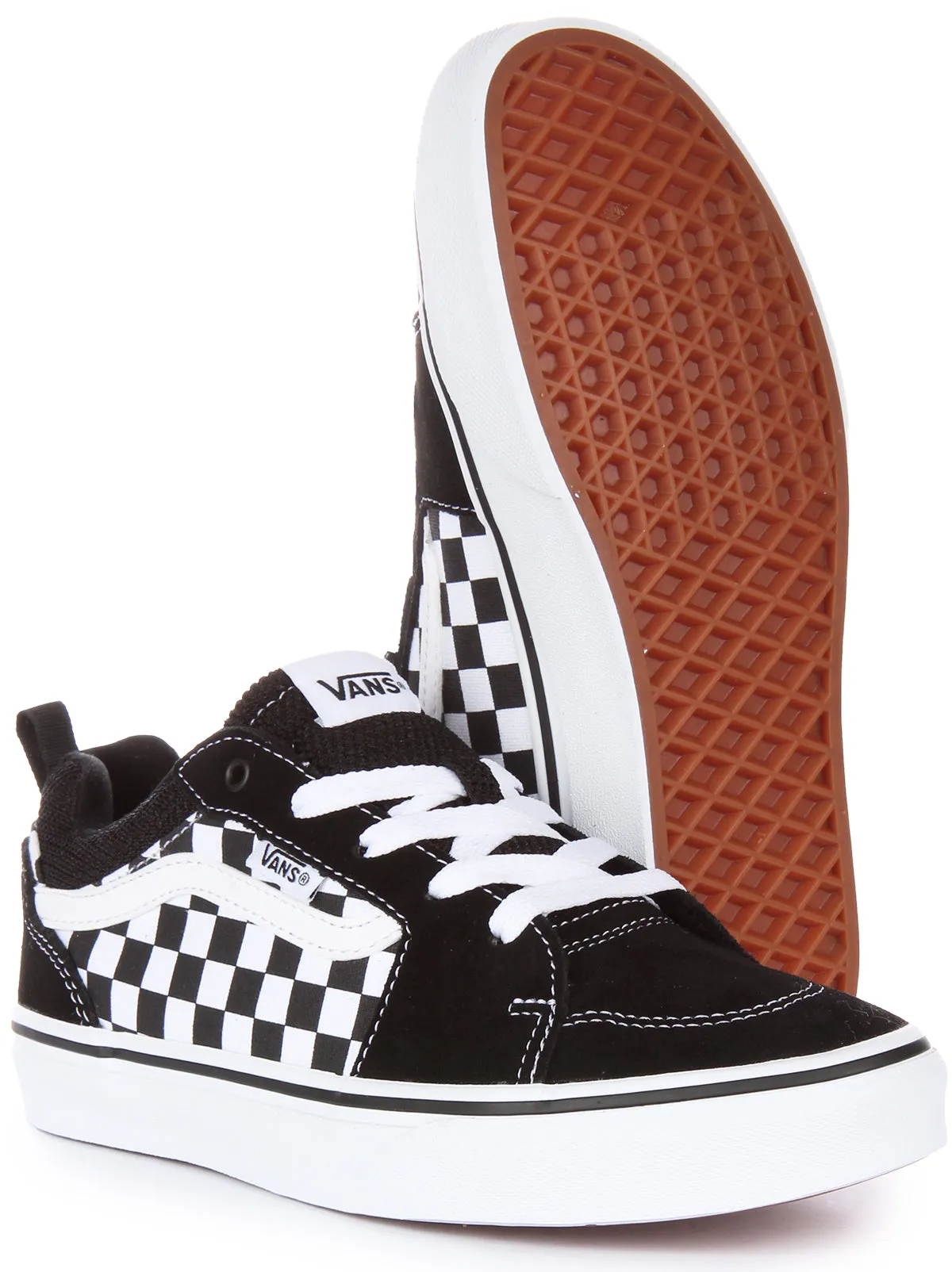 Vans Filmore Decon In Black White For Youth