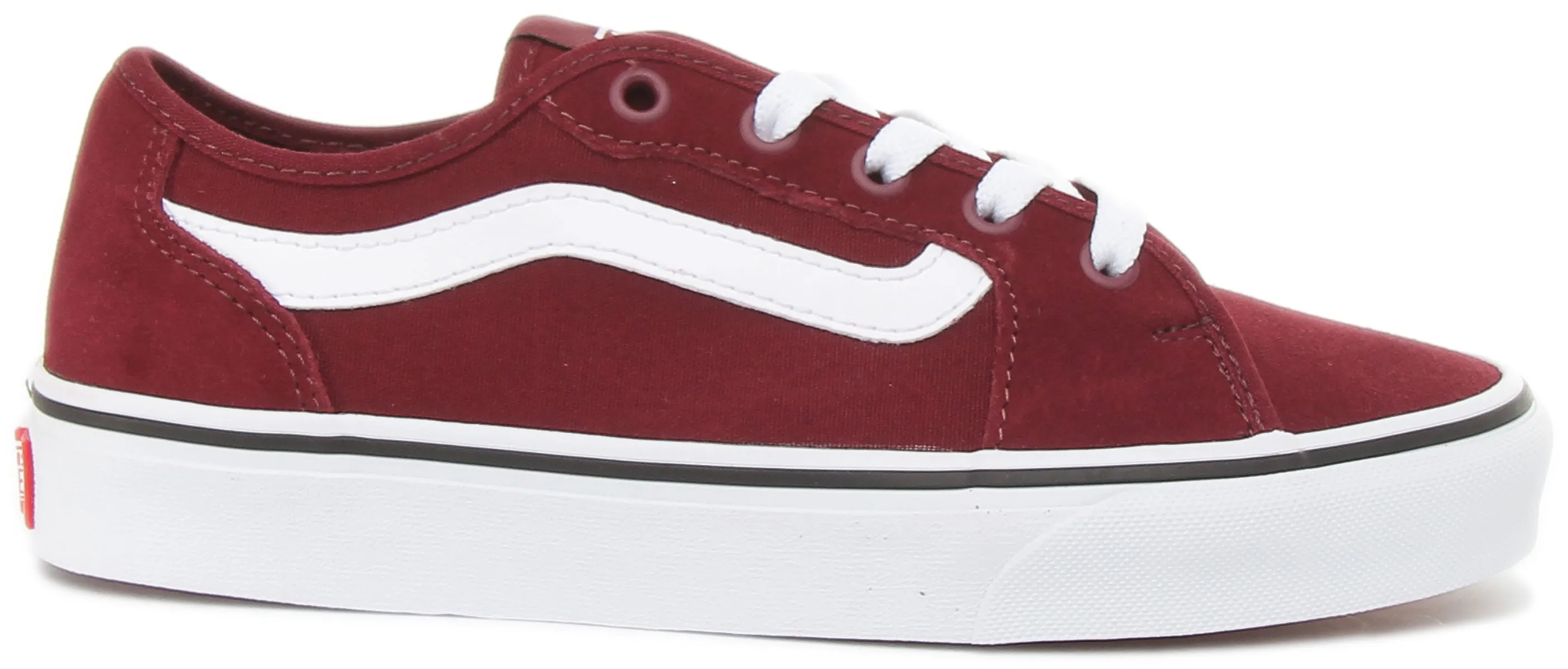 Vans Filmore Decon In Burgundy For Women