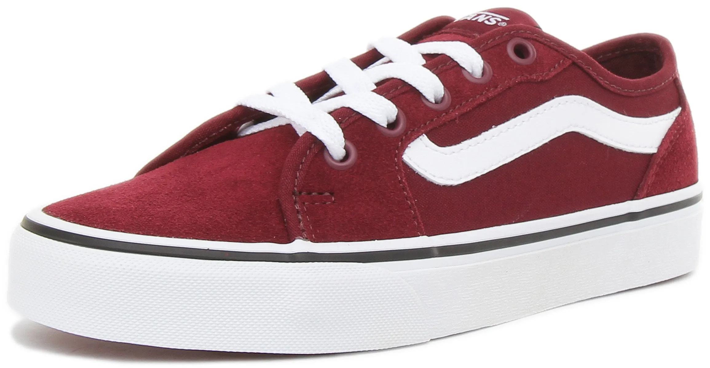 Vans Filmore Decon In Burgundy For Women