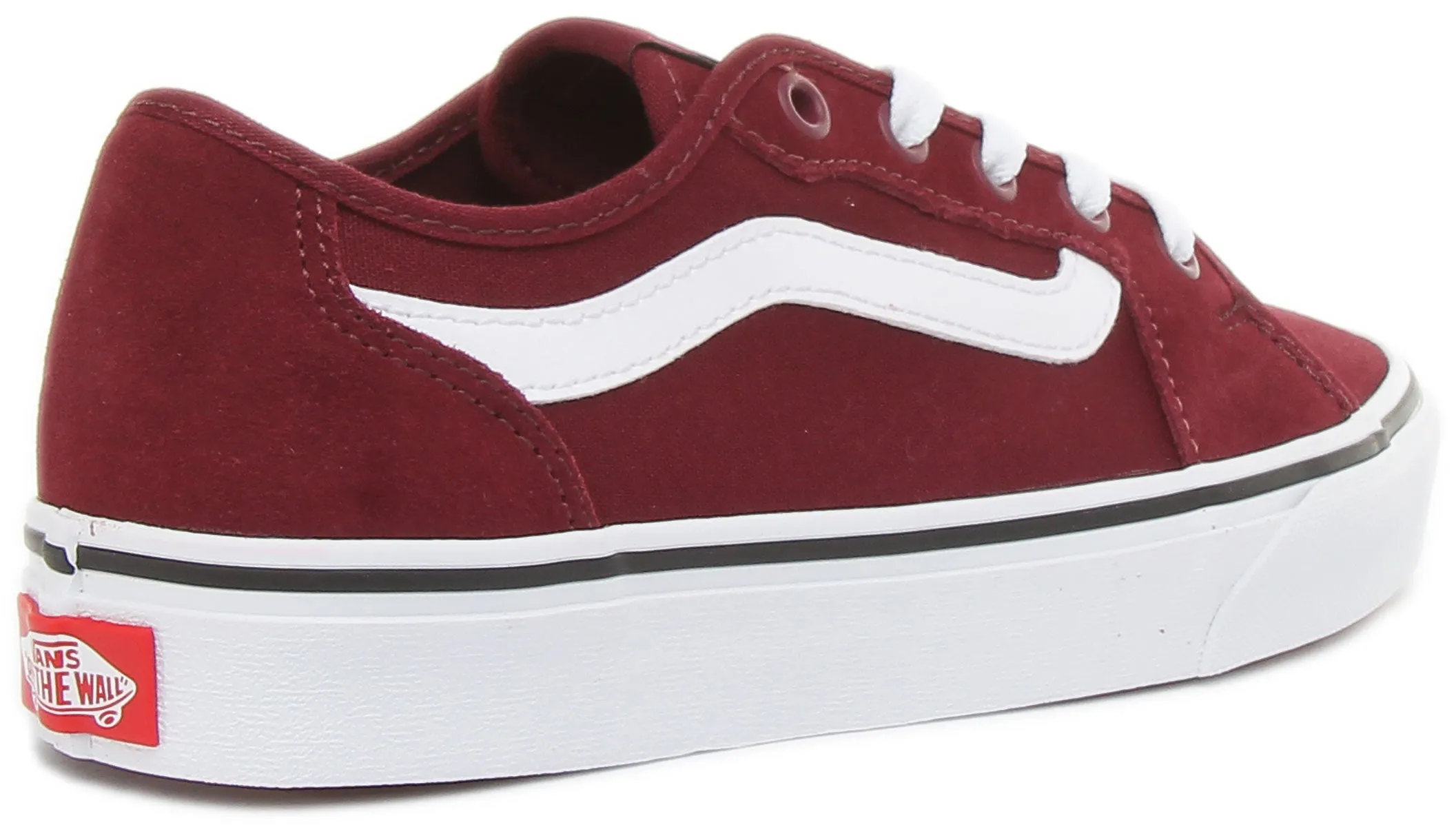 Vans Filmore Decon In Burgundy For Women