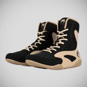 Venum Contender Boxing Shoes Black/Sand