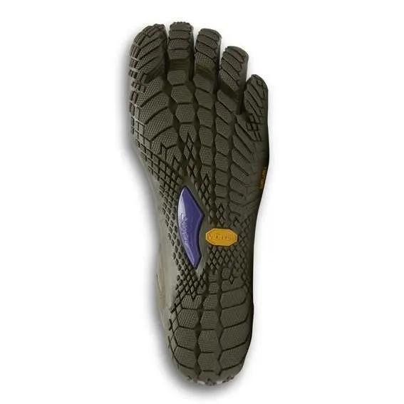 Vibram V-Trek Womens Five Fingers Shoes in Military Purple - Rubber Outsole