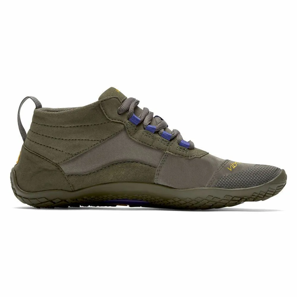 Vibram V-Trek Womens Five Fingers Shoes in Military Purple - Rubber Outsole