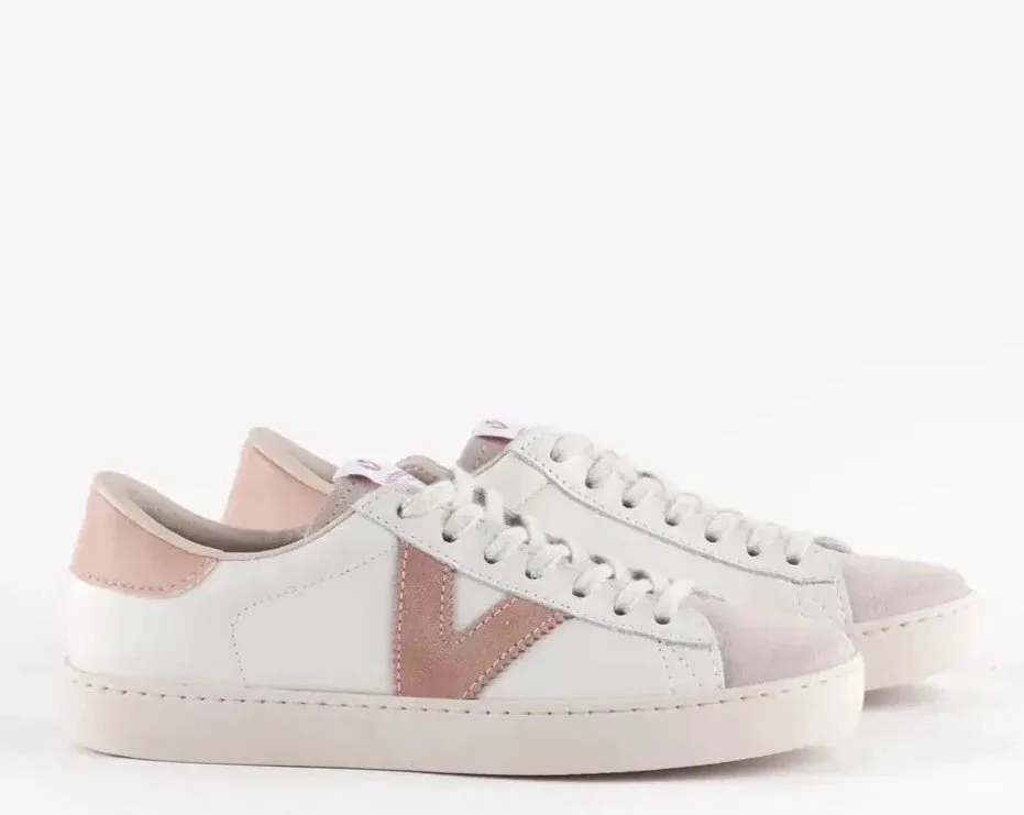 Victoria Shoes - BERLIN LEATHER & SUEDE ROSE QUARTZ