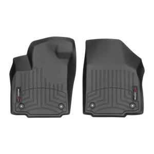 WeatherTech FloorLiners - Front - Black - GM Fullsize Truck 2019