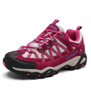 Women's athletic non-slip stable safe outdoor hiking sneaker