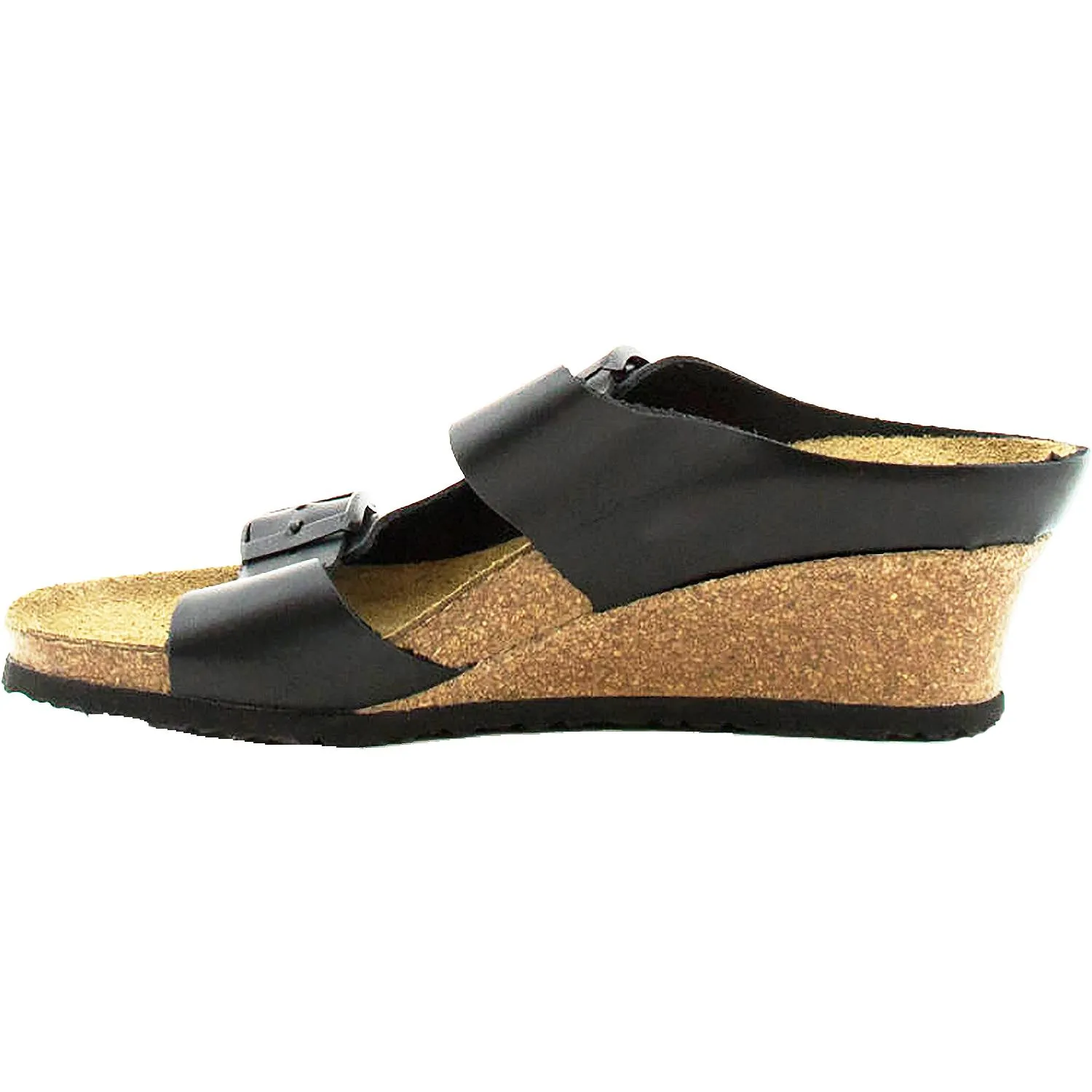 Women's Birkenstock Emina Black Leather