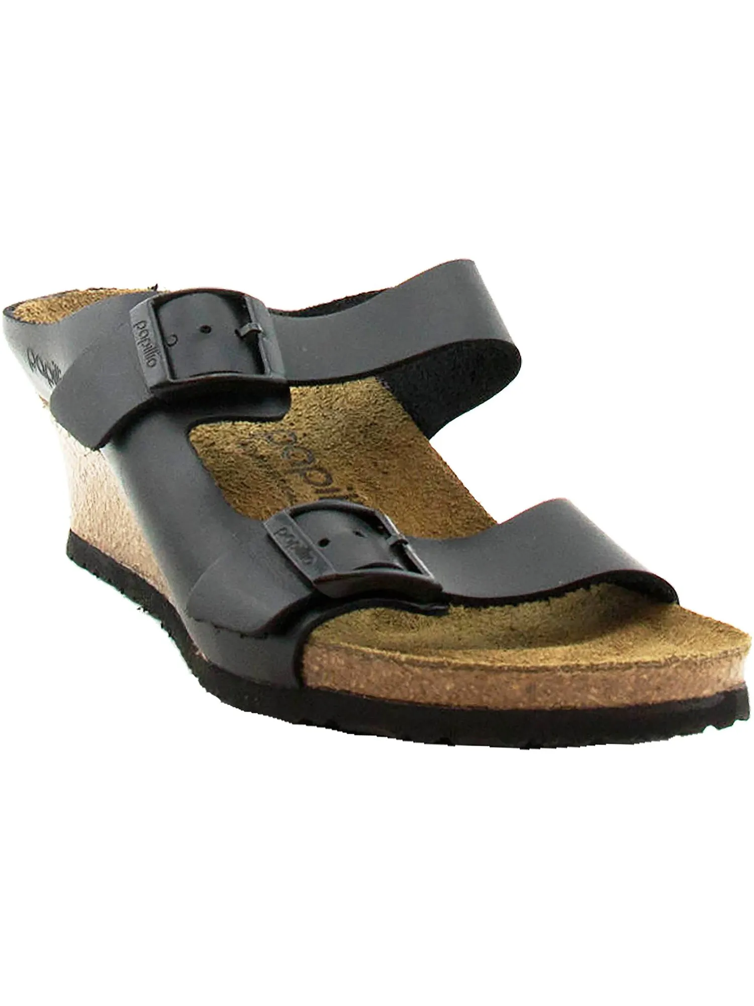 Women's Birkenstock Emina Black Leather