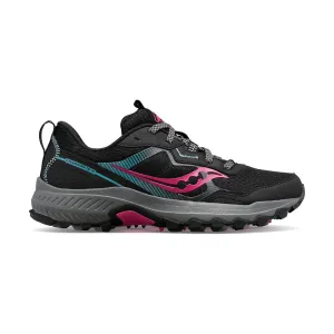 Women's Saucony Excursion TR16 Color: Black/ Fuchsia