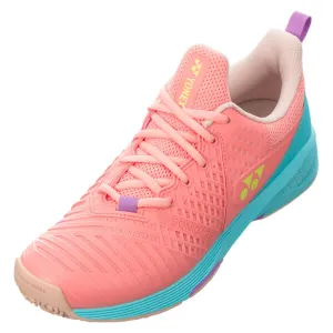 Women's Sonicage 3 Clay Tennis Shoes Pink and Saxe