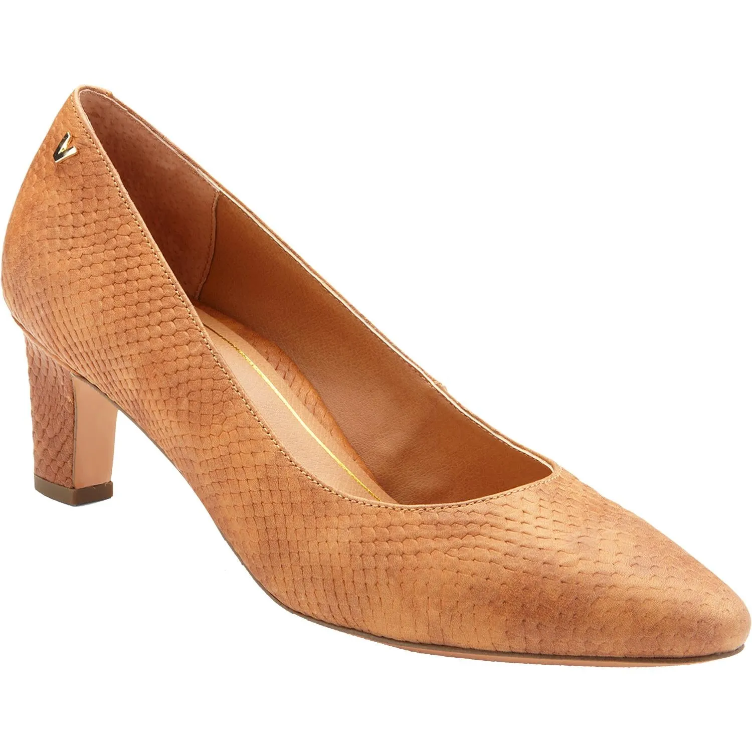 Women's Vionic Mia Brown Snake Leather