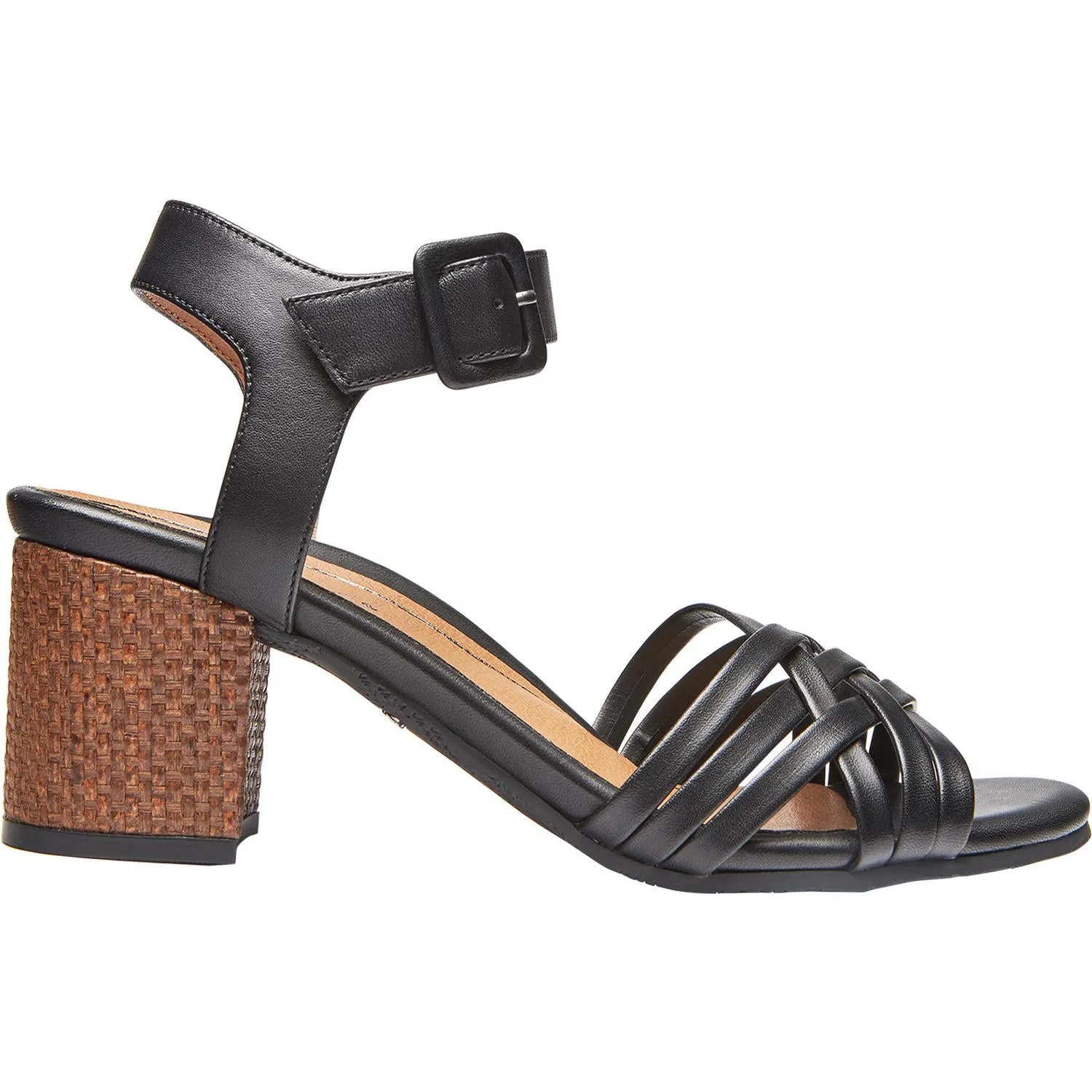 Women's Vionic Peony Black Leather