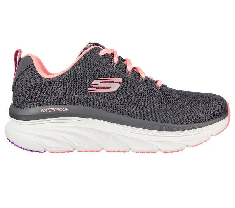 Women's Wide Fit Skechers 149810 Get Oasis D'lux Walking Trainers