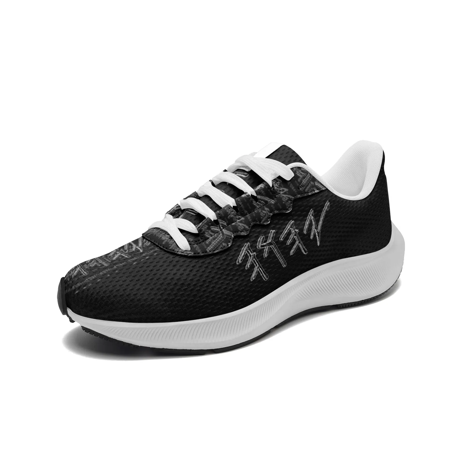 Yahuah Logo 01-02 Unisex Mesh Tech Performance Running Shoes